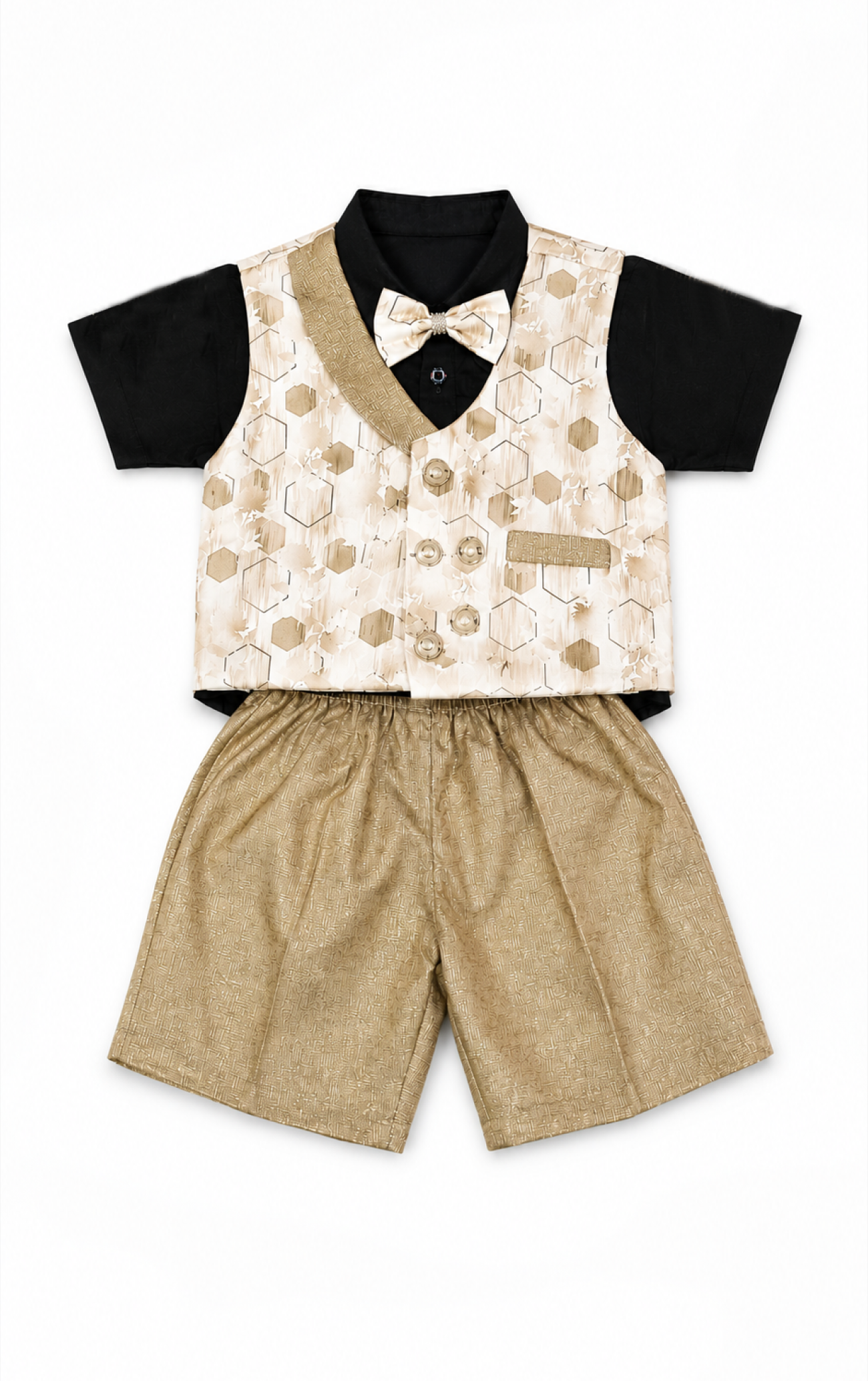 Black Butterfly print Pyjamas Set