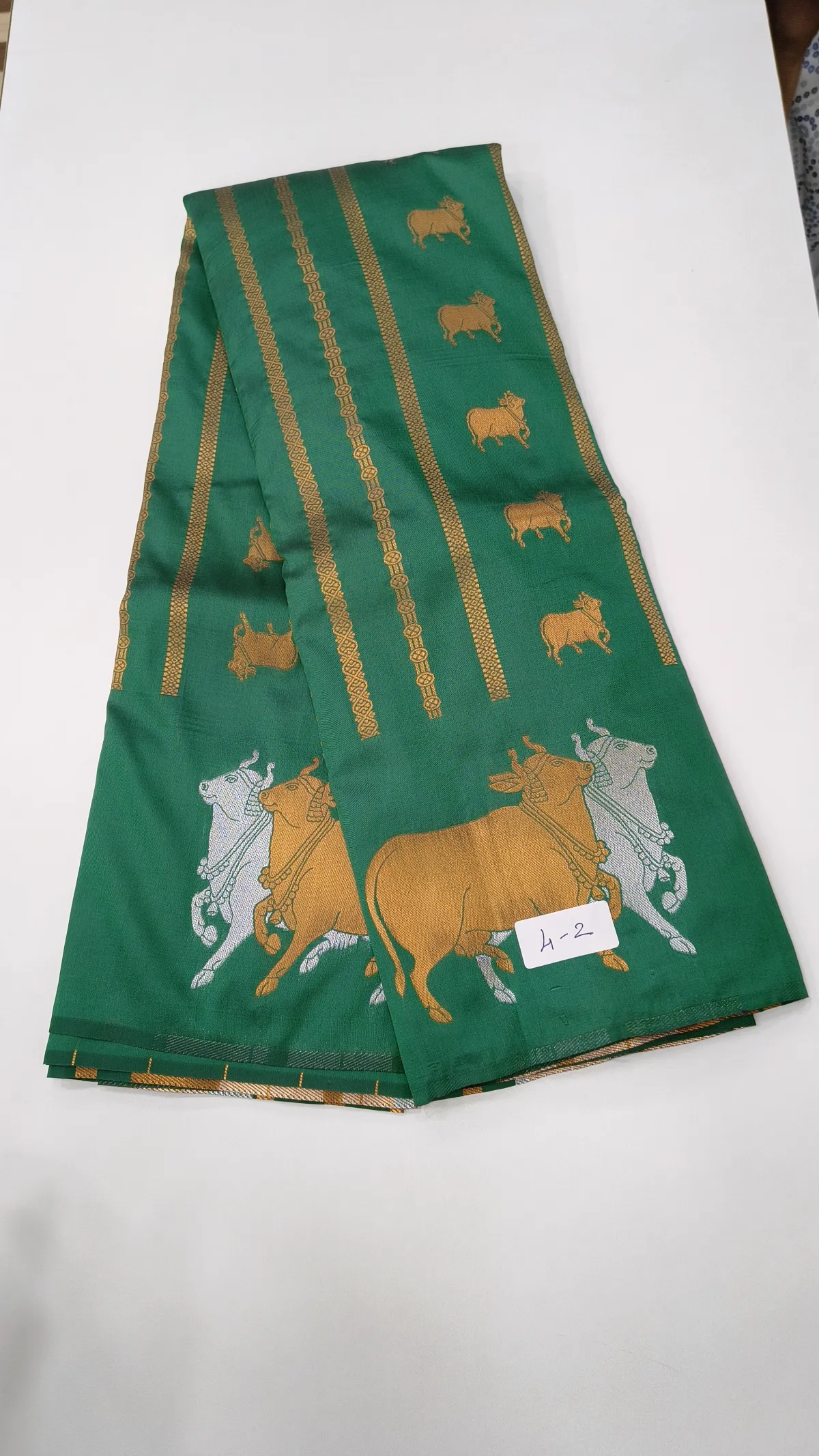 VIRAAZ DOUBLE BEAST-SOFT SILK SAREE