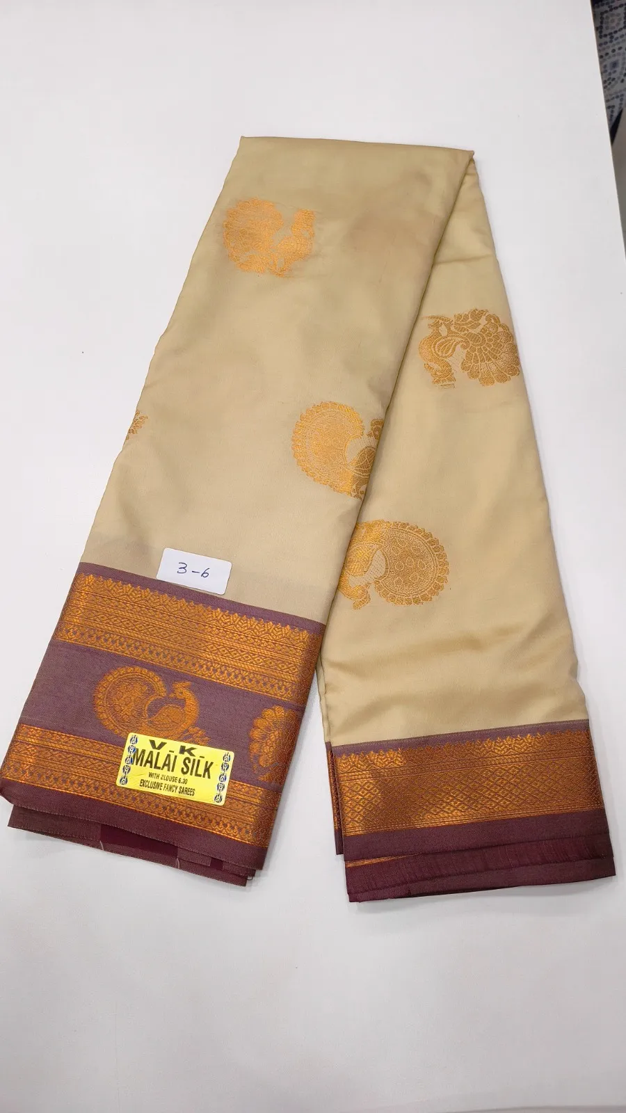 VK MALAI SILK SAREE