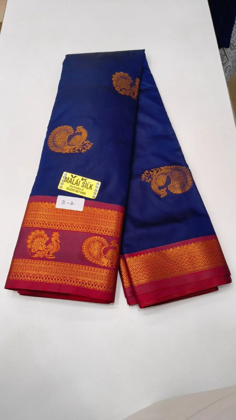 VK MALAI SILK SAREE