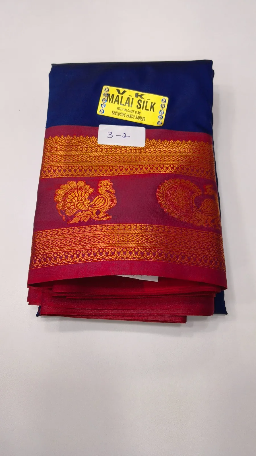 VK MALAI SILK SAREE