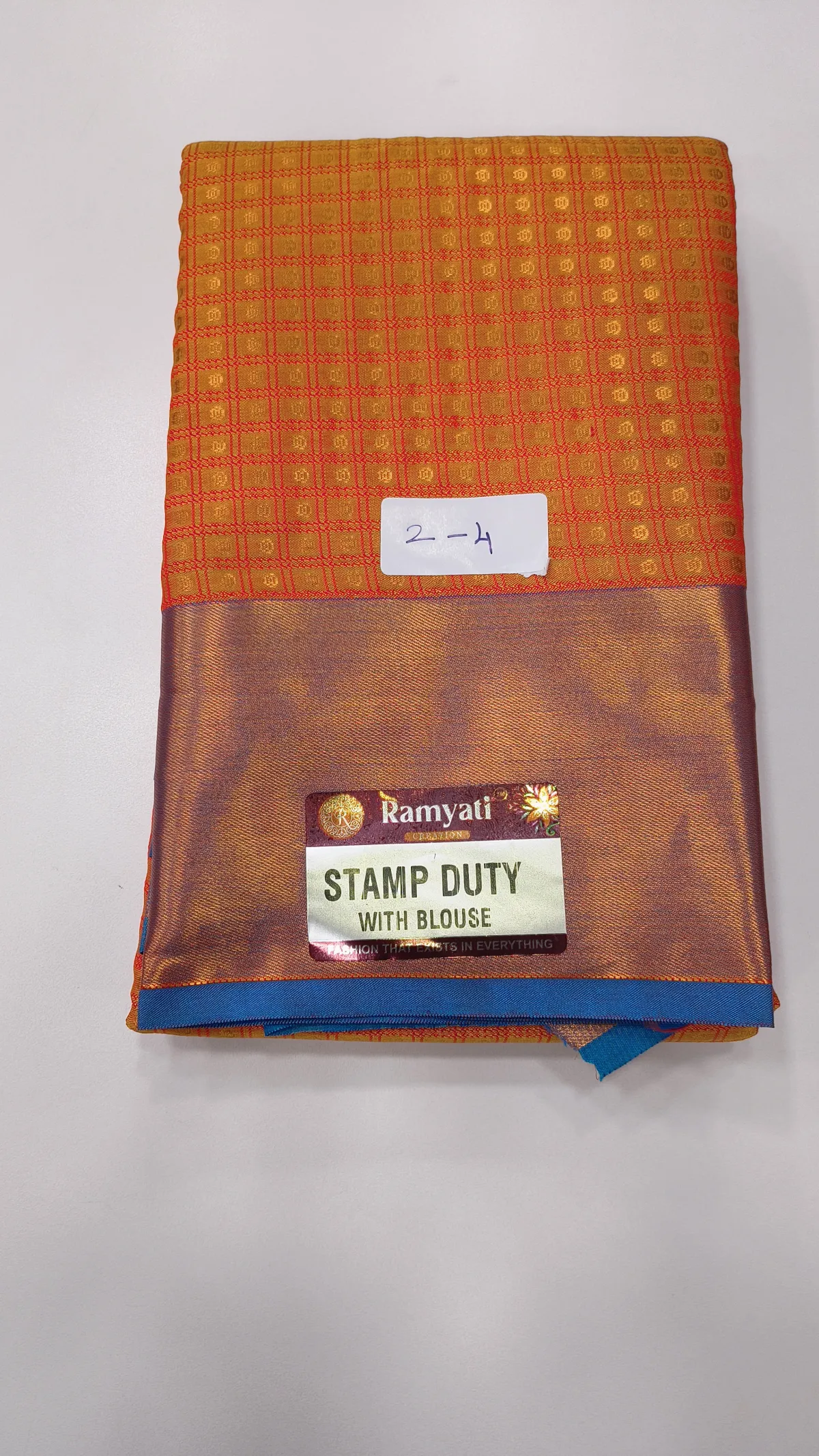 ROLEX PATTU SILK SAREE-PUTTA DESIGN