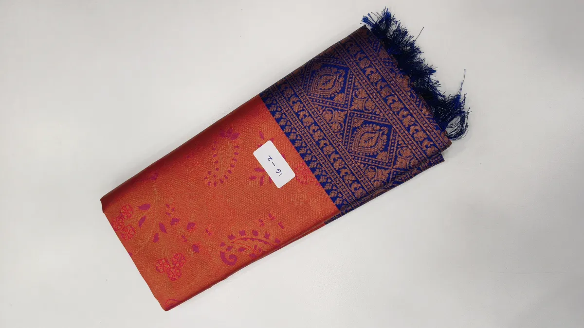 KRISMEE SILK COTTON SAREE-VX6275-16