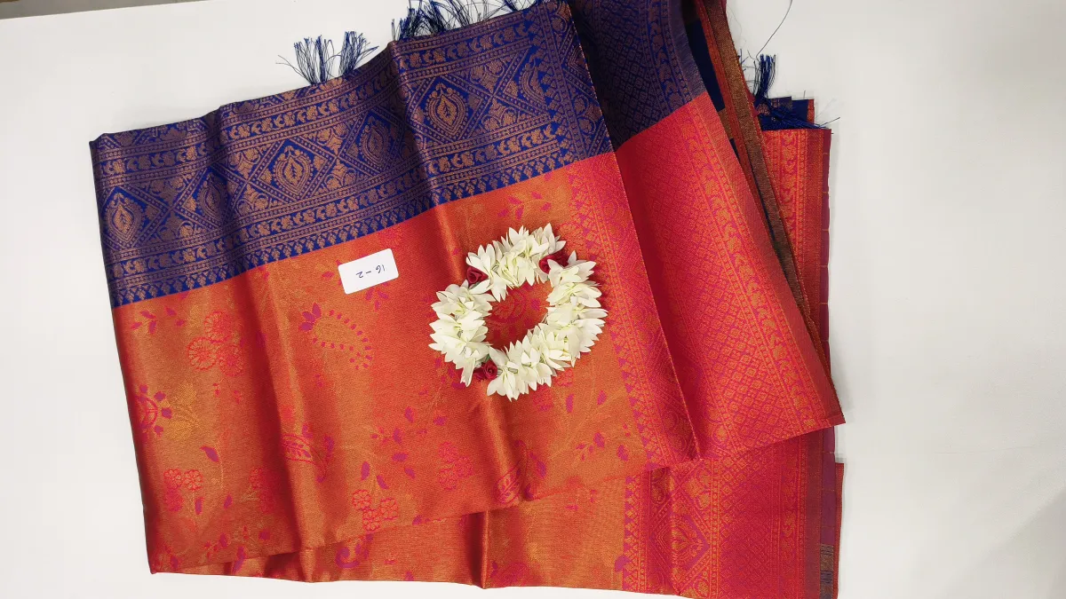 KRISMEE SILK COTTON SAREE-VX6275-16