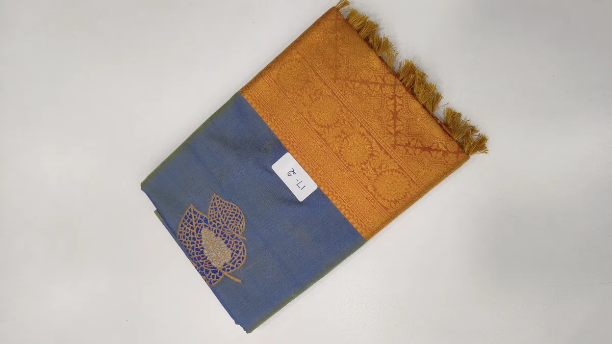 SAMPOORNA SOFT PATTU SAREE-JR5074-17