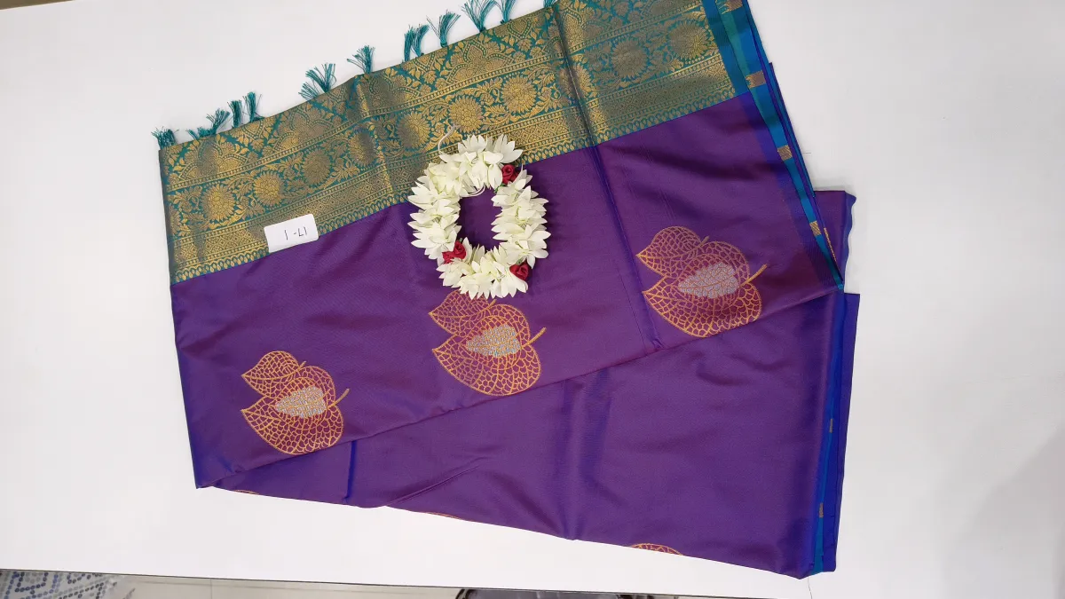 SAMPOORNA SOFT PATTU SAREE-JR5074-17