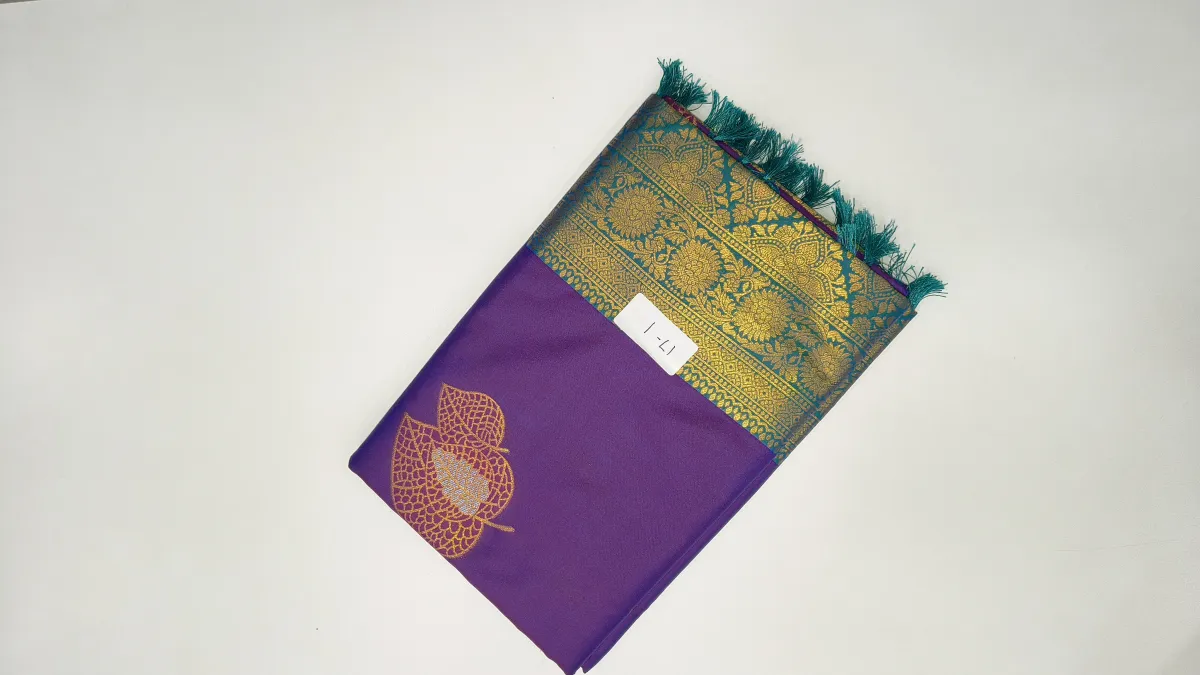 SAMPOORNA SOFT PATTU SAREE-JR5074-17