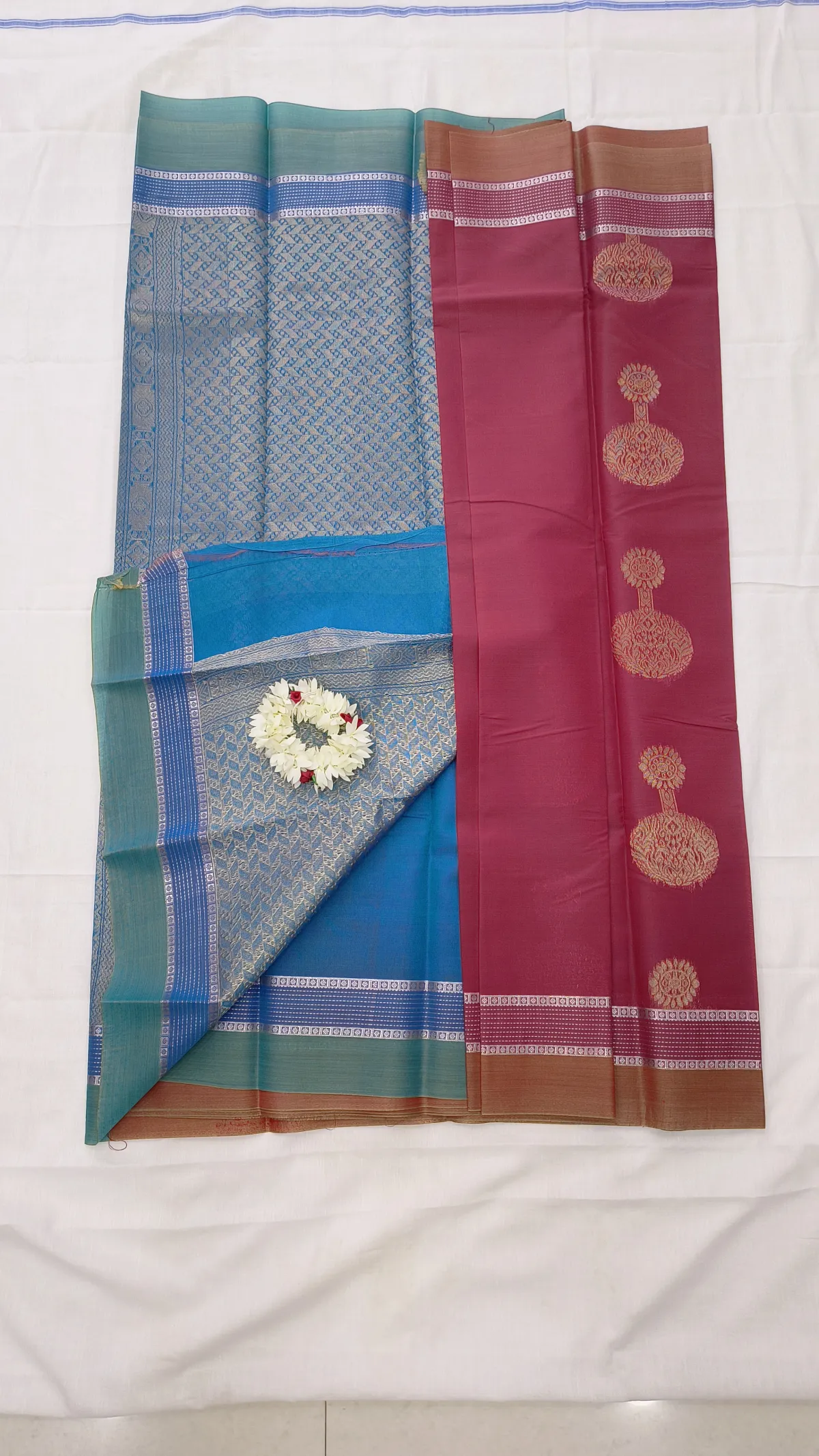 SILK COTTON SAREE-NN1167-27