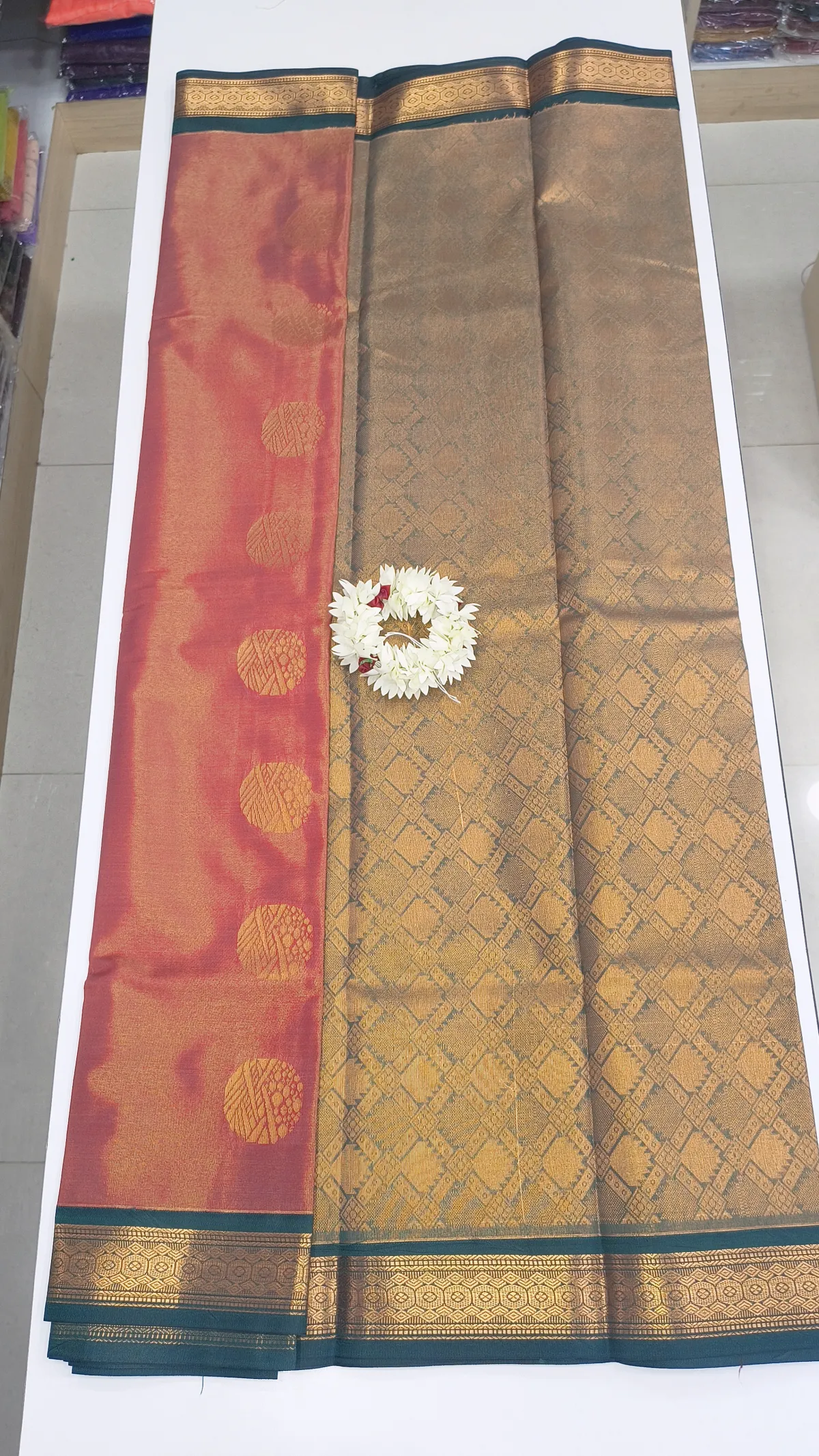 TISSUE SILK SAREE COLLECTIONS-ZJ9726-50