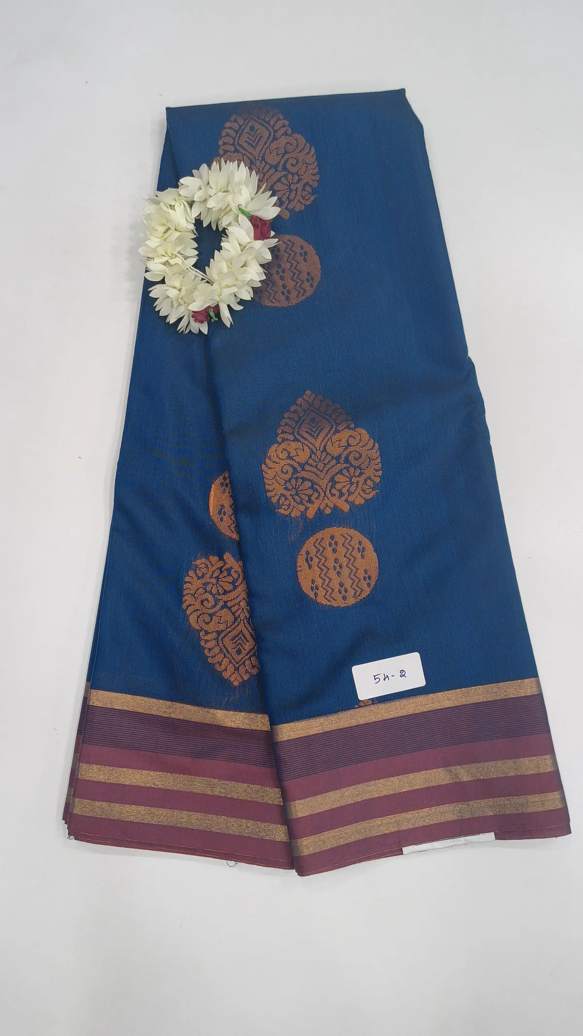 SILK COTTON SAREE COLLECTIONS-VQ0381-54