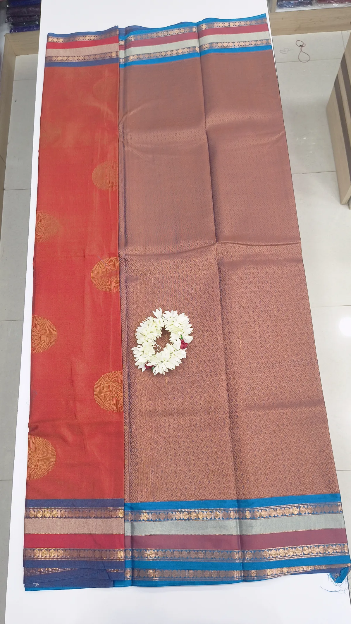 SILK COTTON SAREE COLLECTIONS-FP5445-55