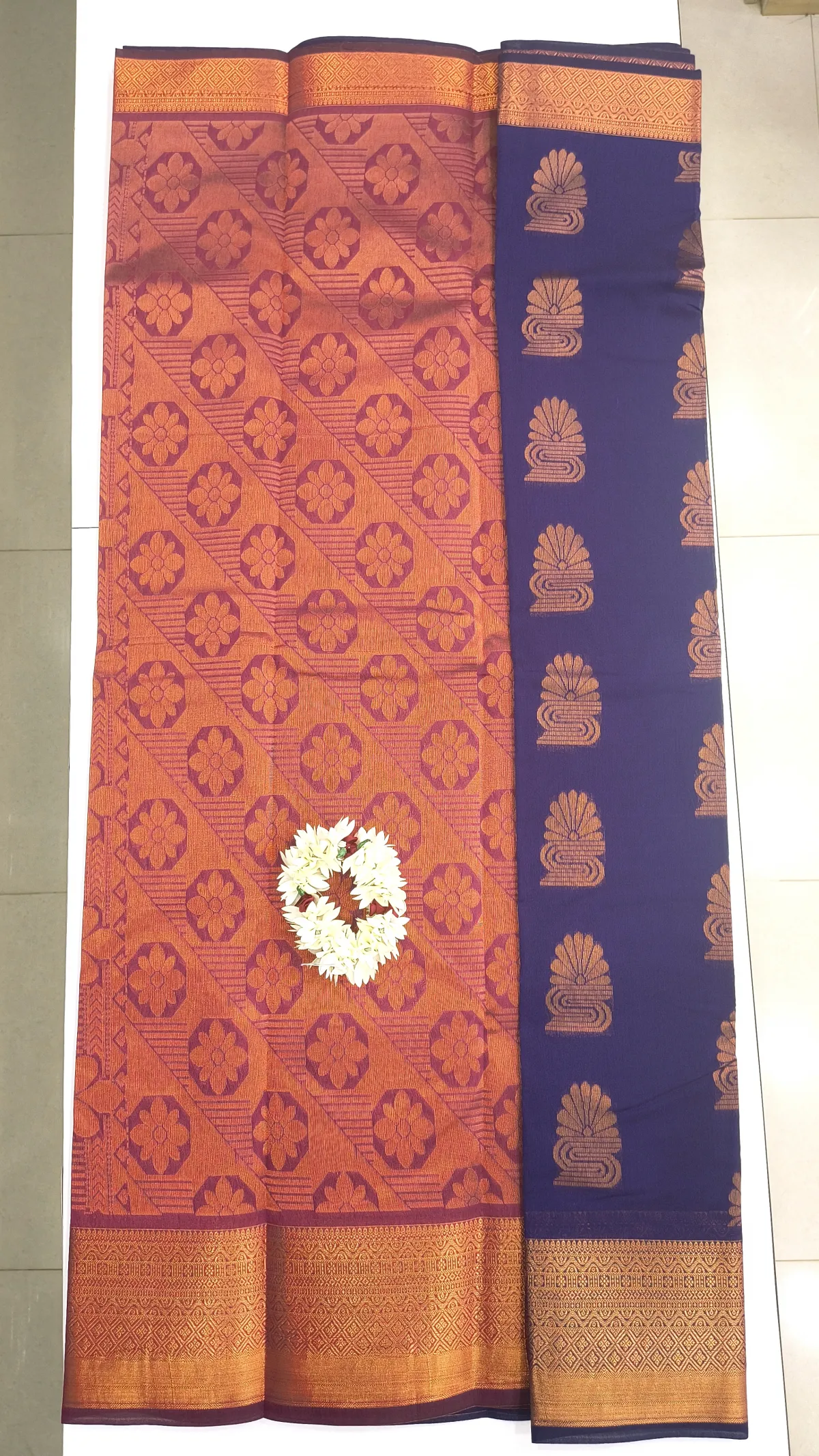 KORA COTTON PUTTA SAREE COLLECTIONS-RW1906-60