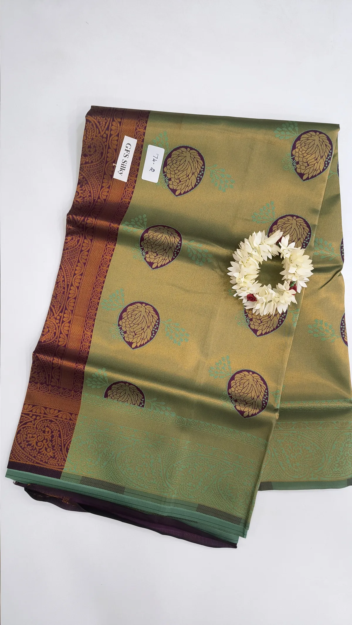 GFS SILKY SAREES COLLECTIONS-RX2130-74
