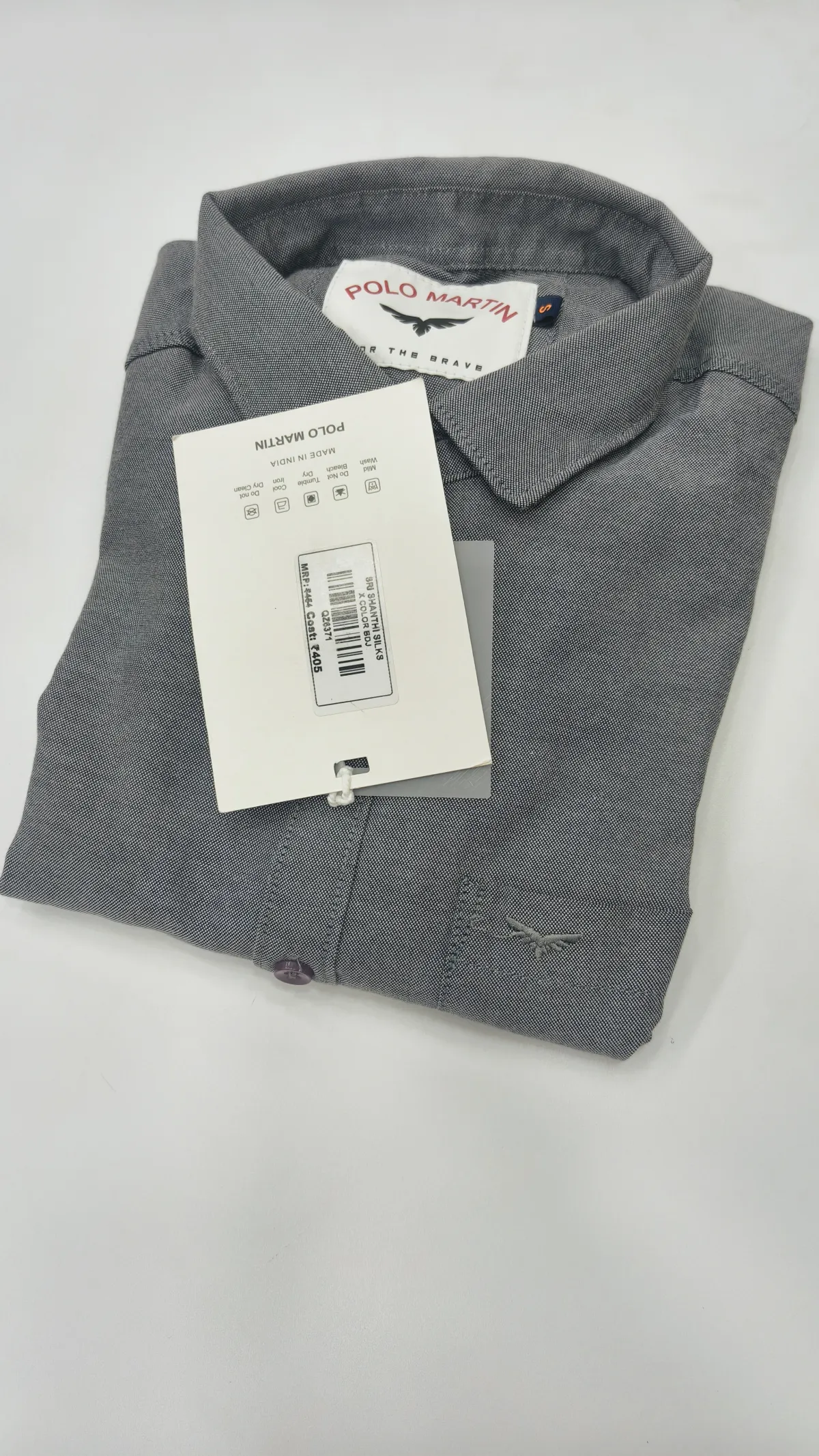 MEN'S PLAIN SHIRTS-QZ6371 – Sri Shanthi Silks