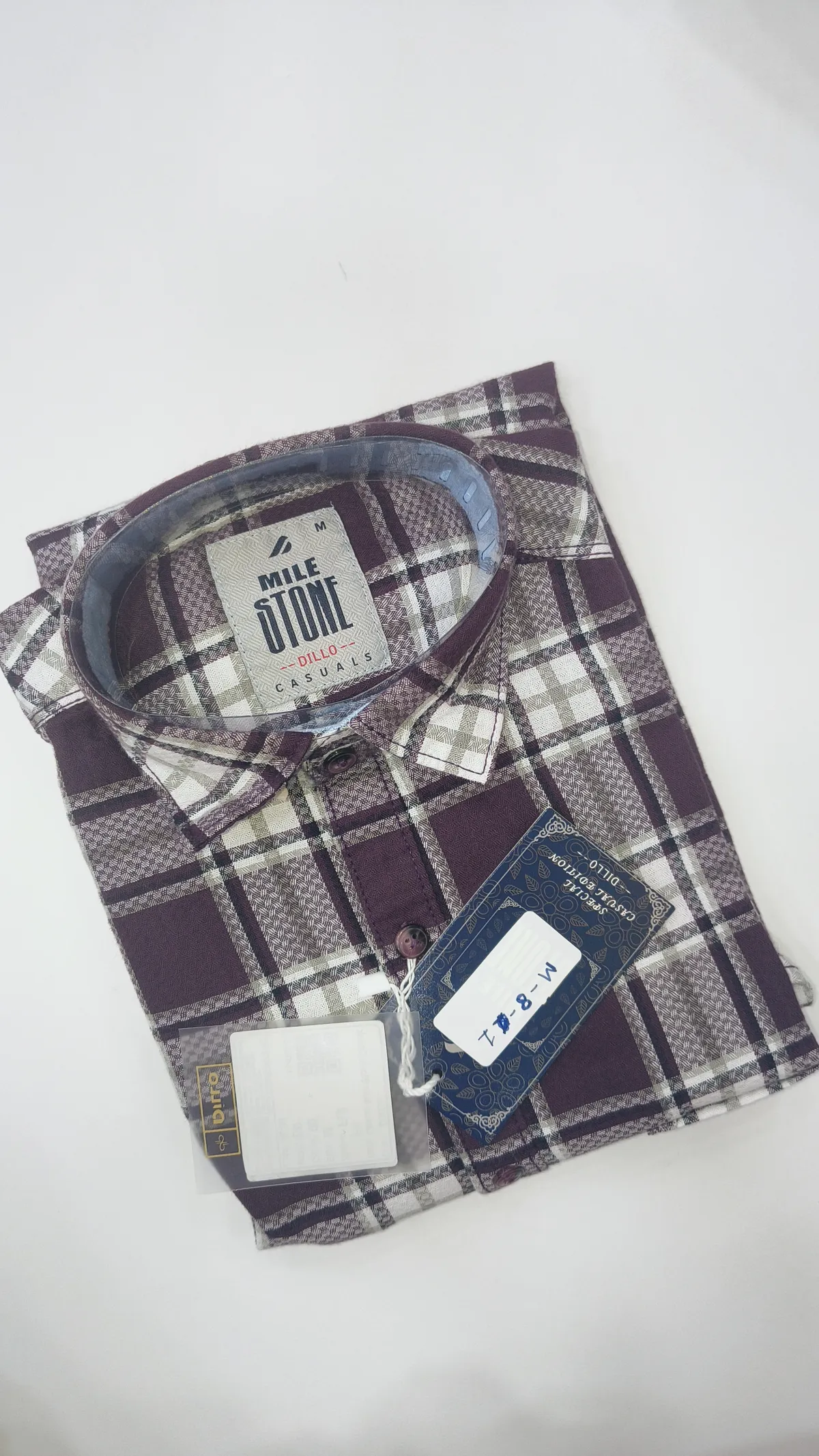 MEN'S CASUAL CHECKED SHIRTS COLLECTIONS-MT7575-8