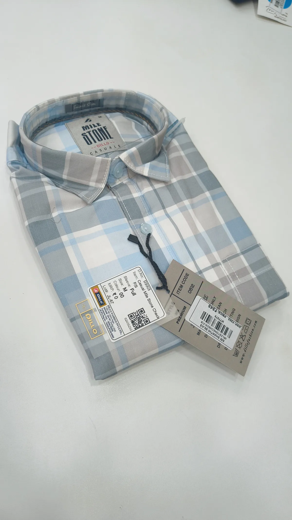 MEN'S CHECKERED SHIRTS COLLECTIONS-MT7575-23