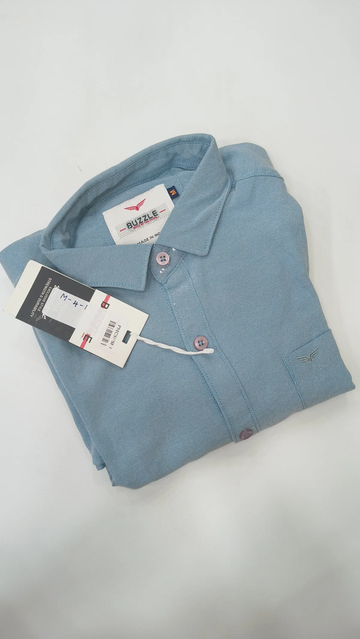 MEN'S CASUAL PLAIN SHIRTS COLLECTIONS-QZ6371-4