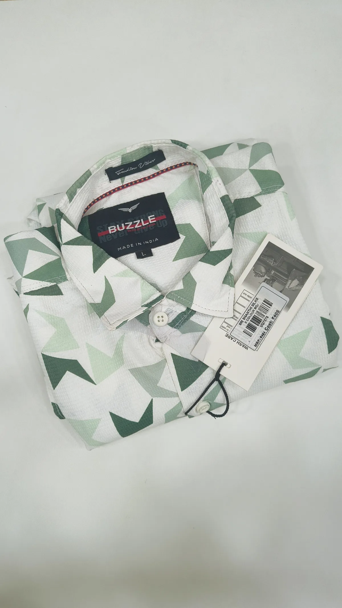 MEN'S POPCORN SHIRTS COLLECTIONS-UQ7578-L-7