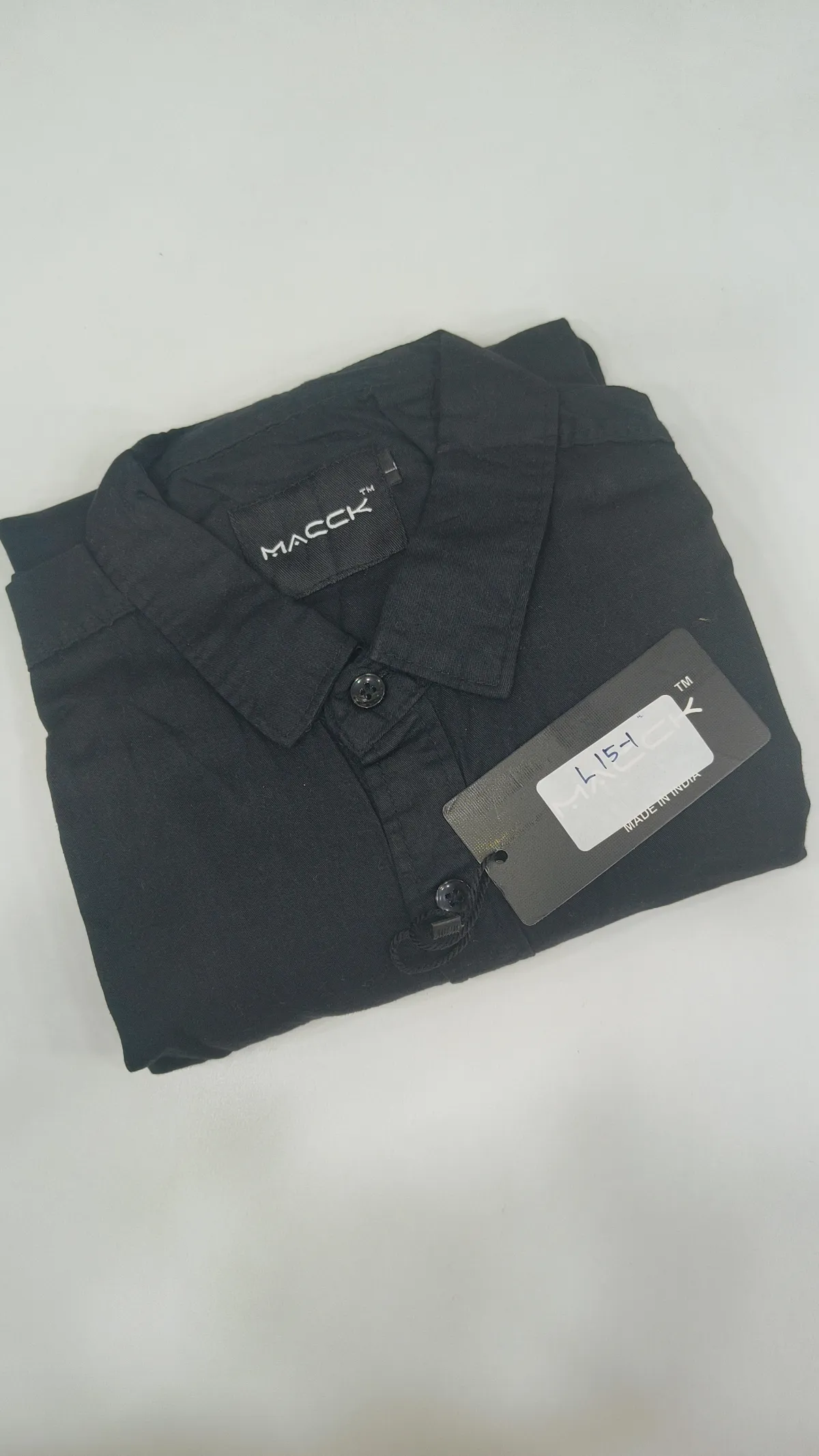 MEN'S PLAIN CASUAL SHIRTS-MD4340-L-15