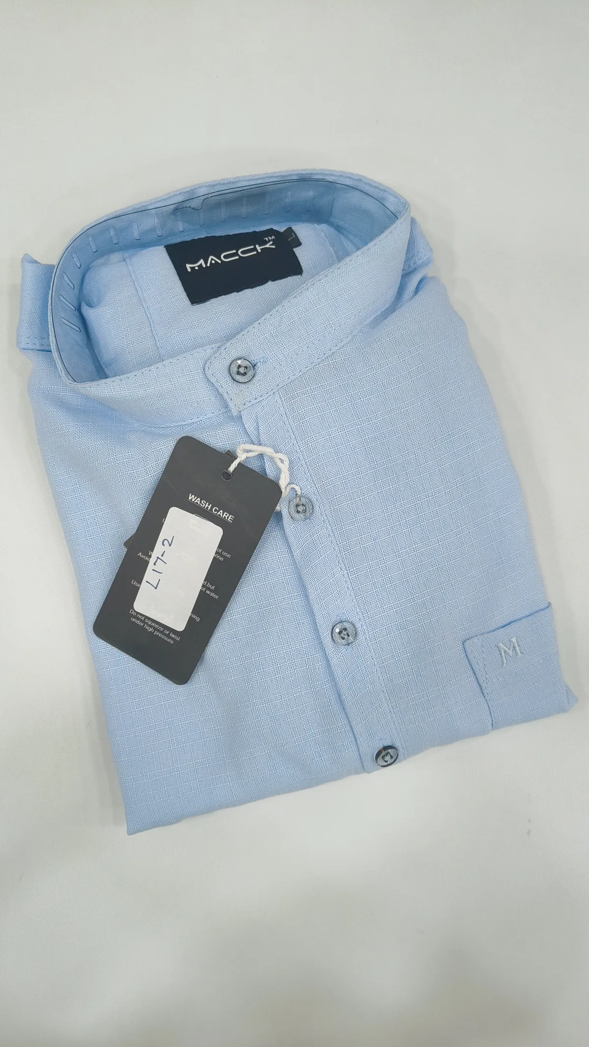 MEN'S PLAIN CASUAL SHIRTS-BE8409-L-17