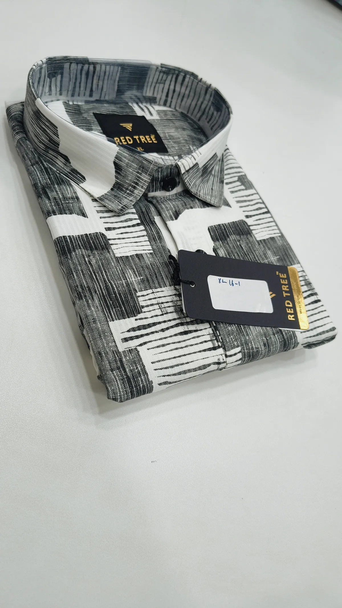 MEN'S PRINTED CASUAL SHIRTS COLLECTIONS-OB8616-XL-16
