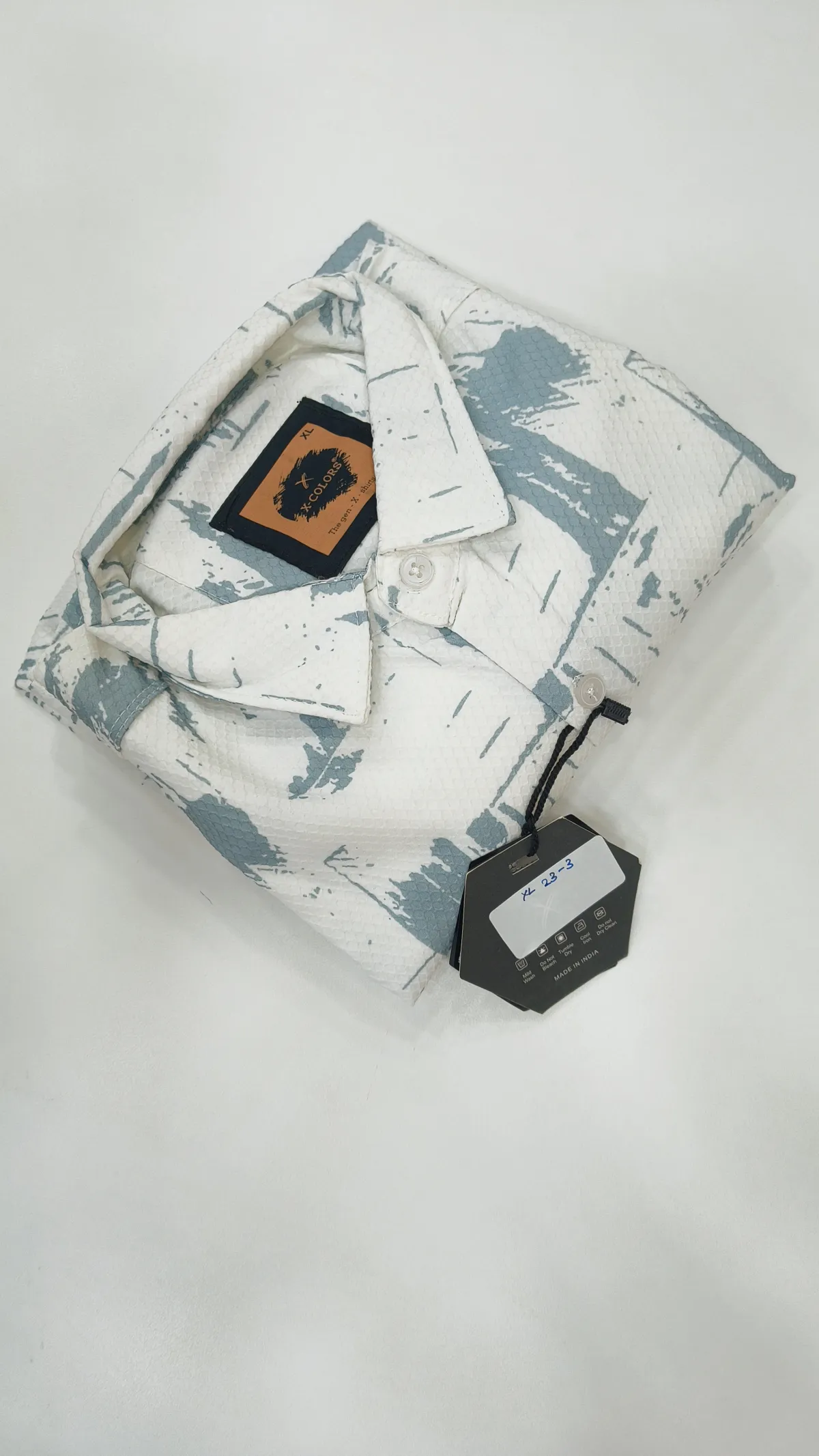 MEN'S POPCORN SHIRTS COLLECTIONS-OA4891-XL-23