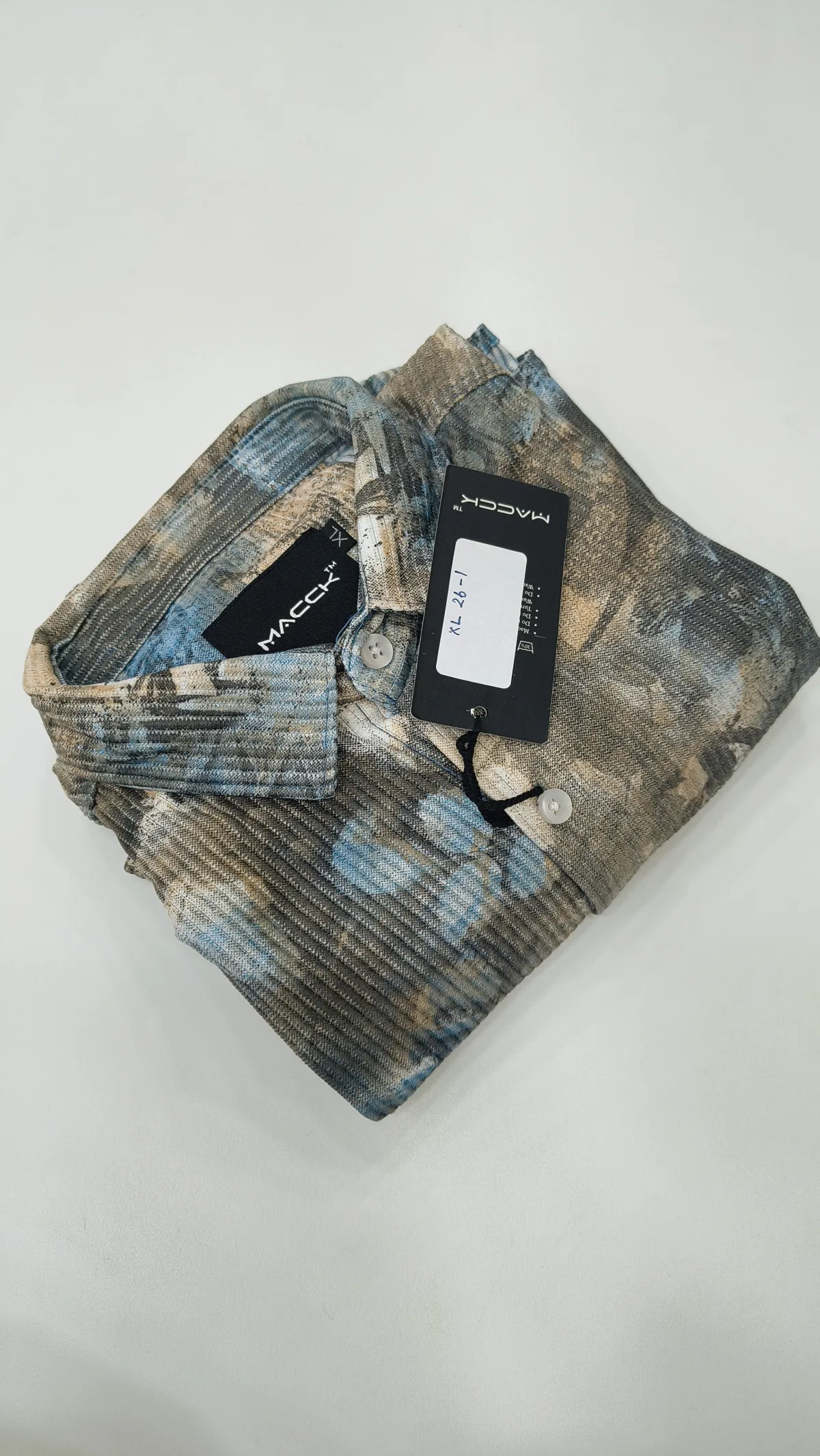 MEN'S POPCORN SHIRTS COLLECTIONS-FC8374-XL-26