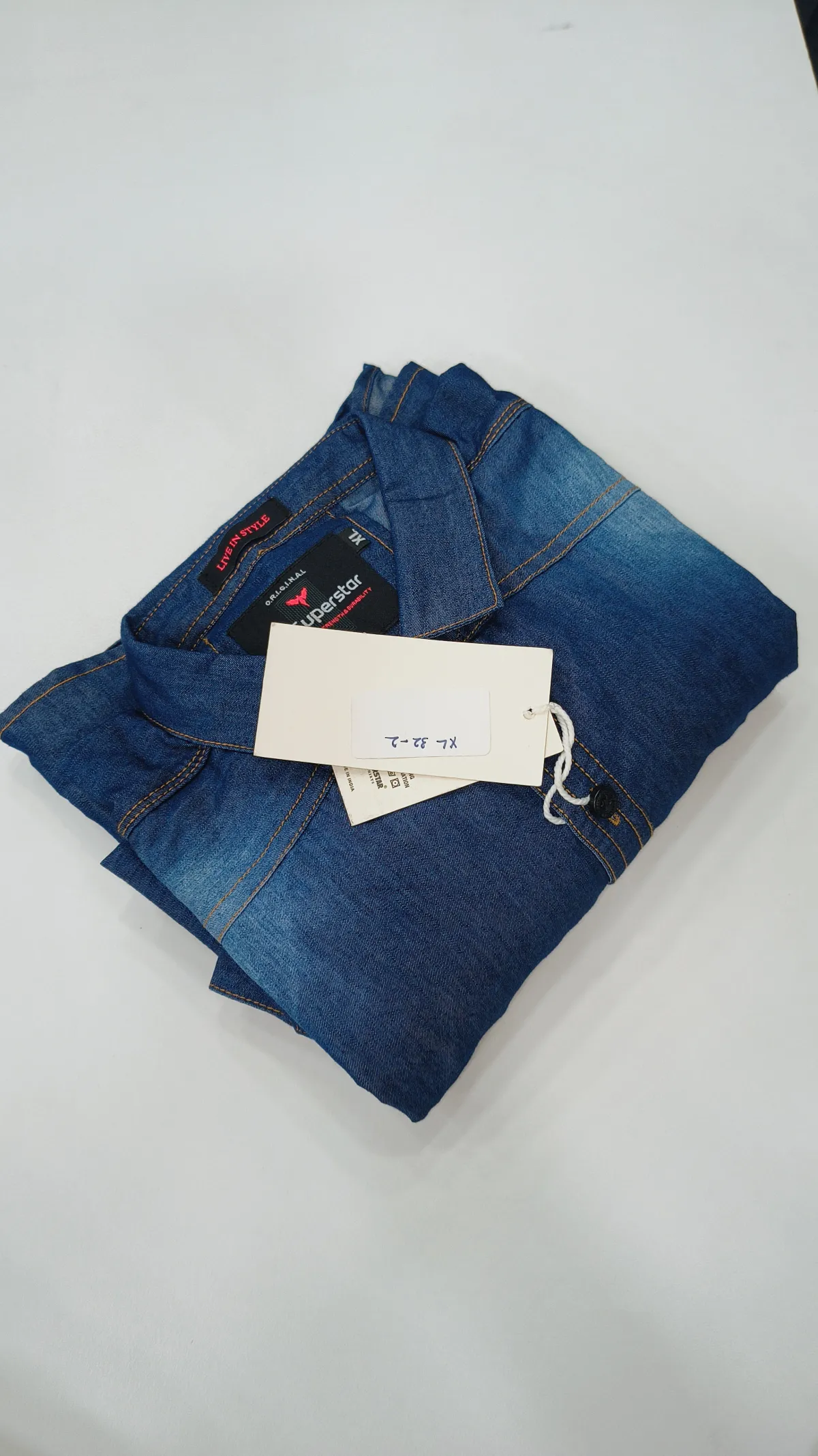 MEN'S JEANS  SHIRTS-XM6693-XL-32