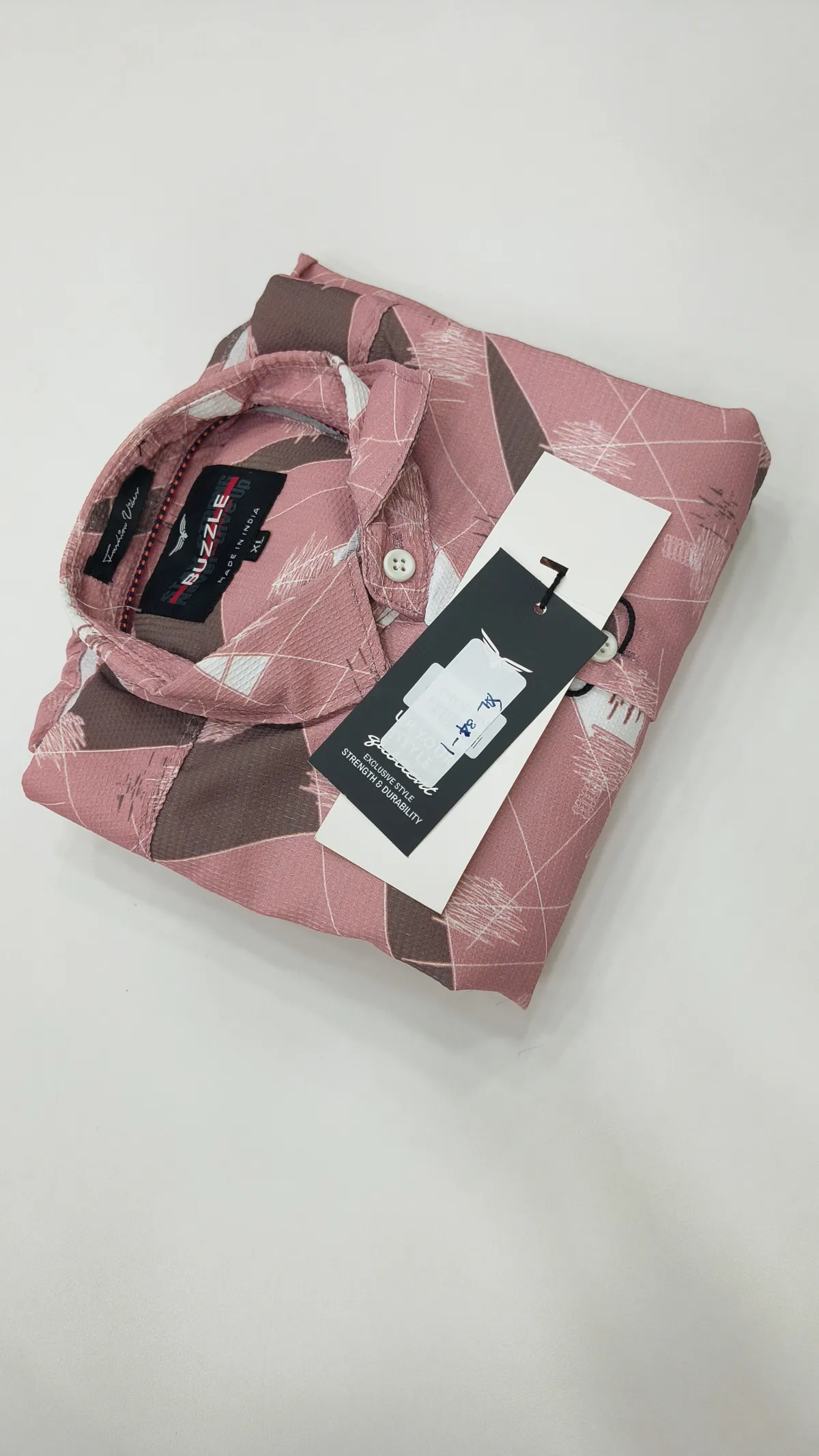 MEN'S PRINTED CASUAL SHIRTS -UQ7578-XL-34
