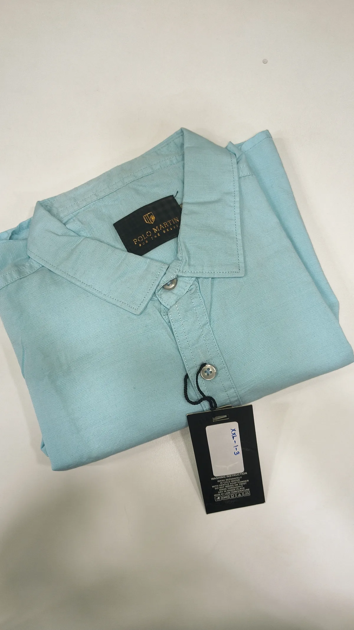 MEN'S PLAIN CASUAL SHIRTS-BD7544-XXL-1