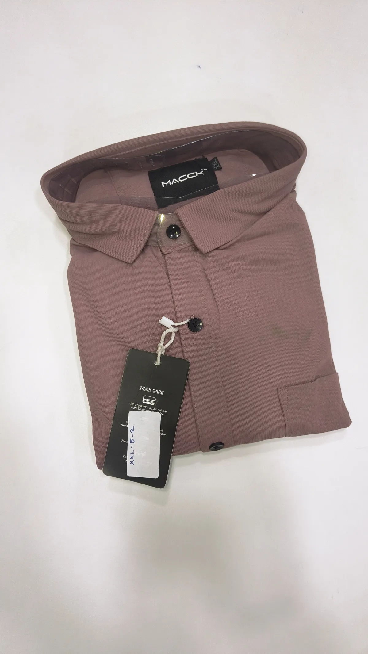 MEN'S PLAIN CASUAL SHIRTS-HG5598-XXL-5