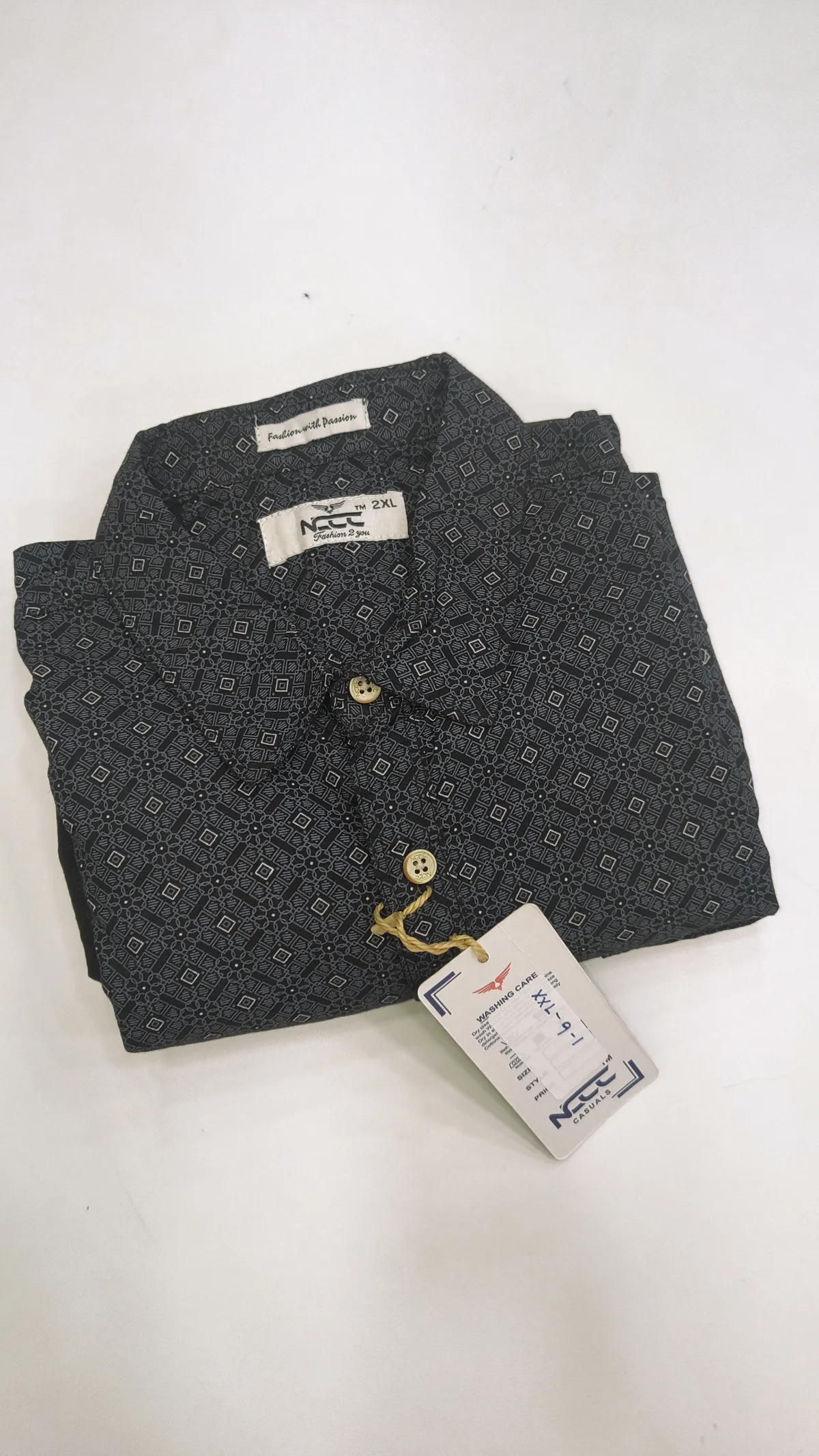 MEN'S PRINTED CASUAL SHIRTS-CY9991-XXL-9