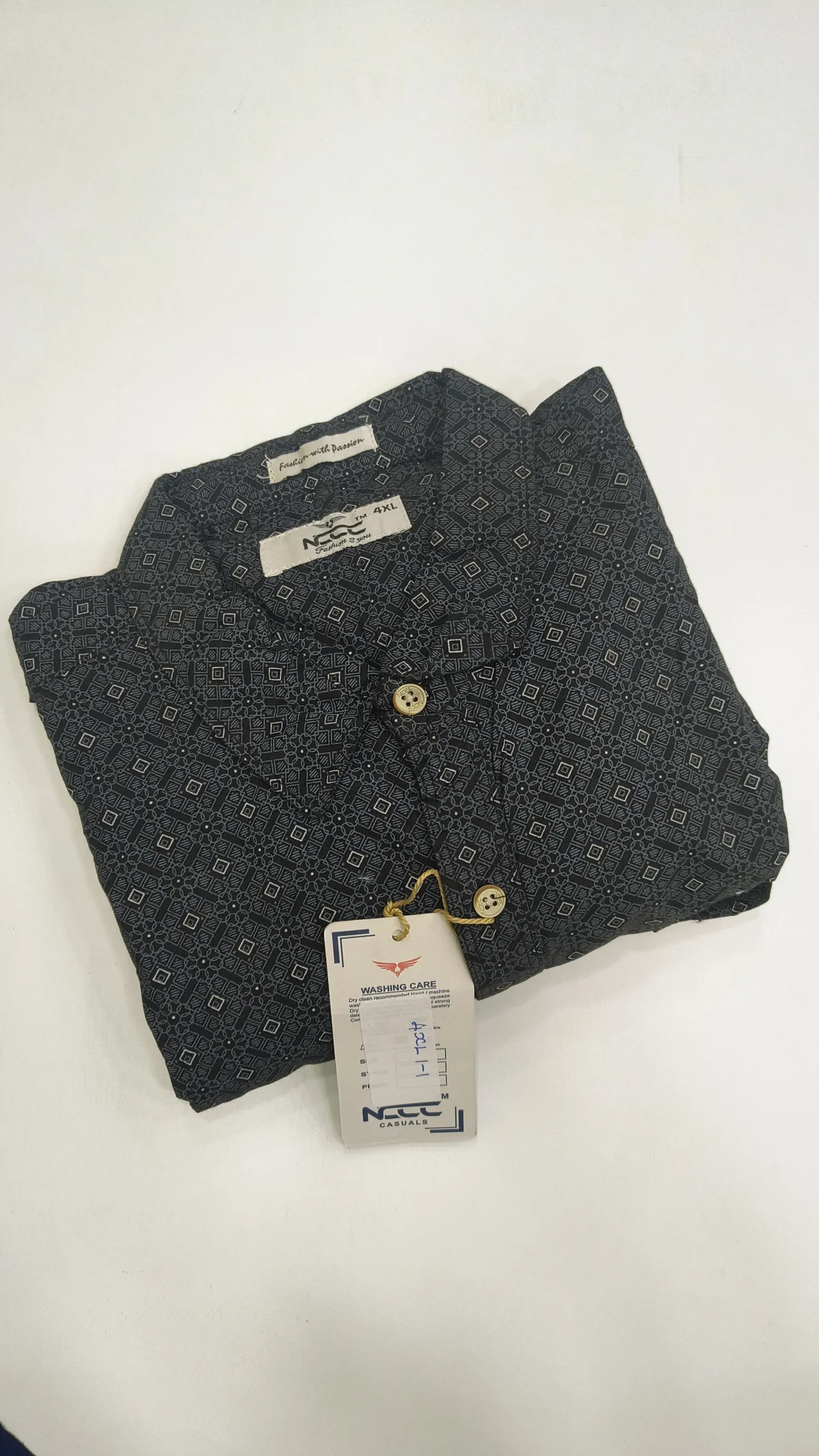 MEN'S PRINTED CASUAL SHIRTS-CY9991-4XL-1