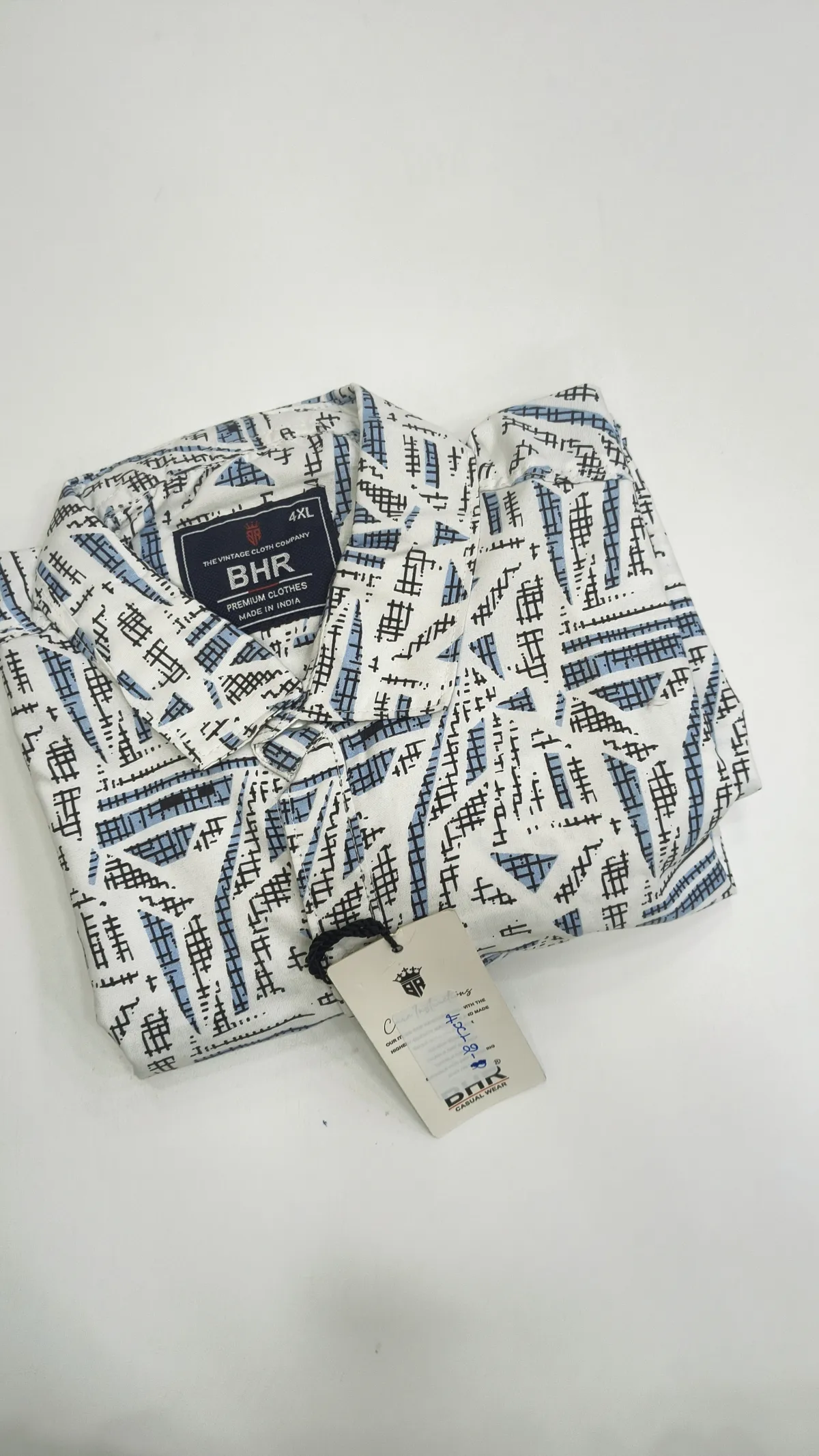 MEN'S PRINTED CASUAL SHIRTS - XY0031-4XL-2