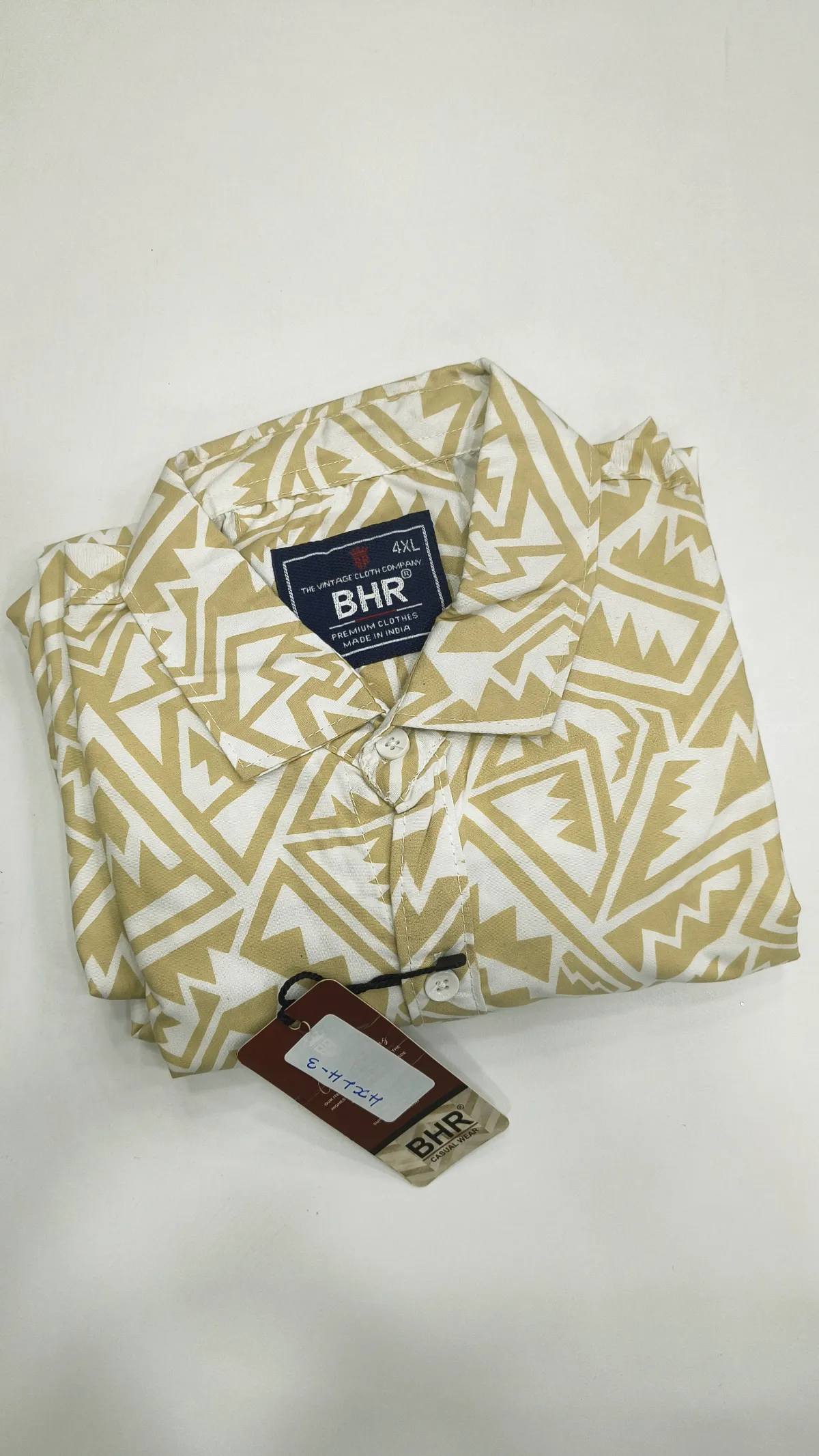 MEN'S PRINTED CASUAL SHIRTS-BE9504-4XL-4