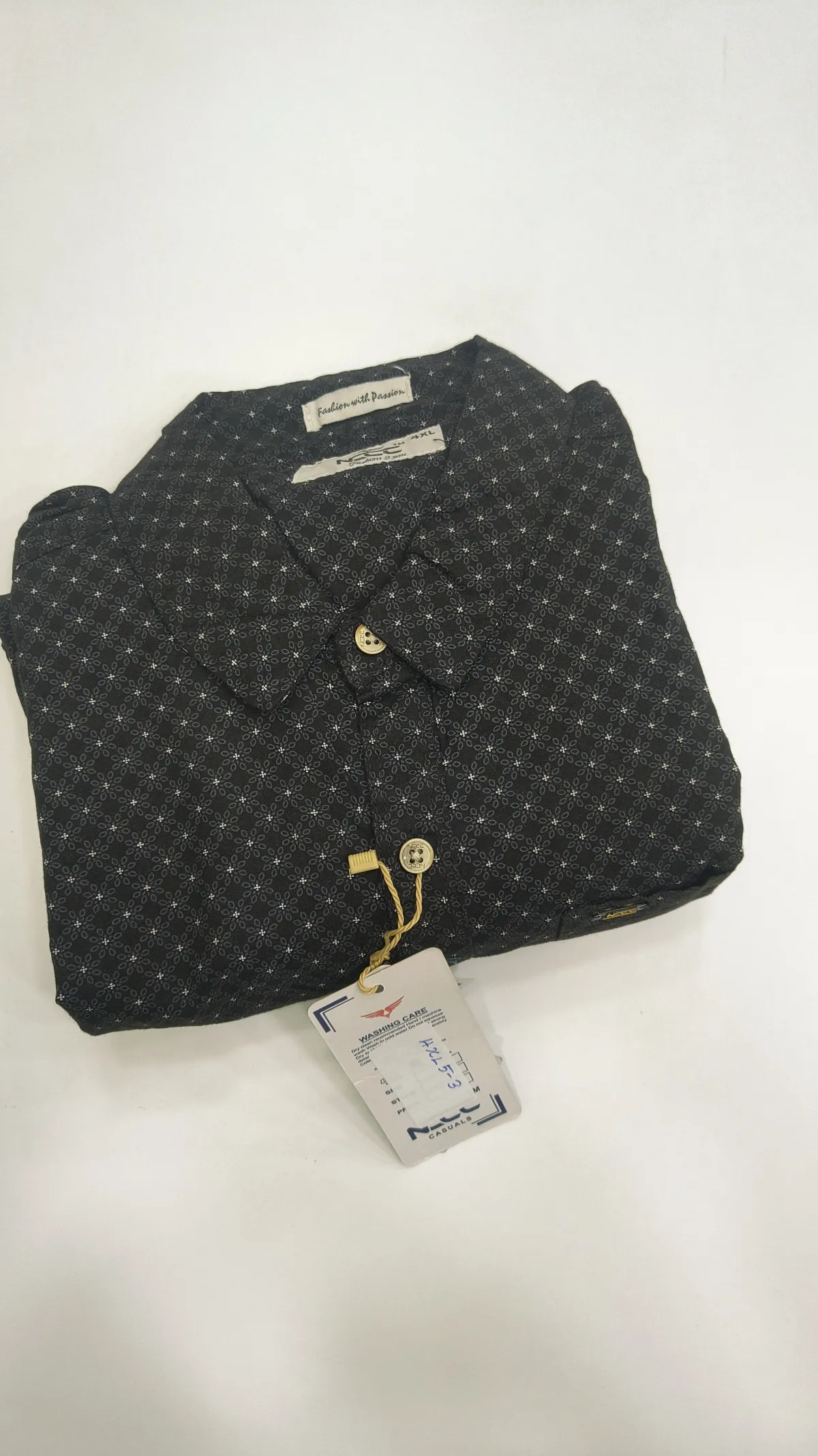 MEN'S CASUAL SHIRTS COLLECTIONS-UV4476-4XL-5