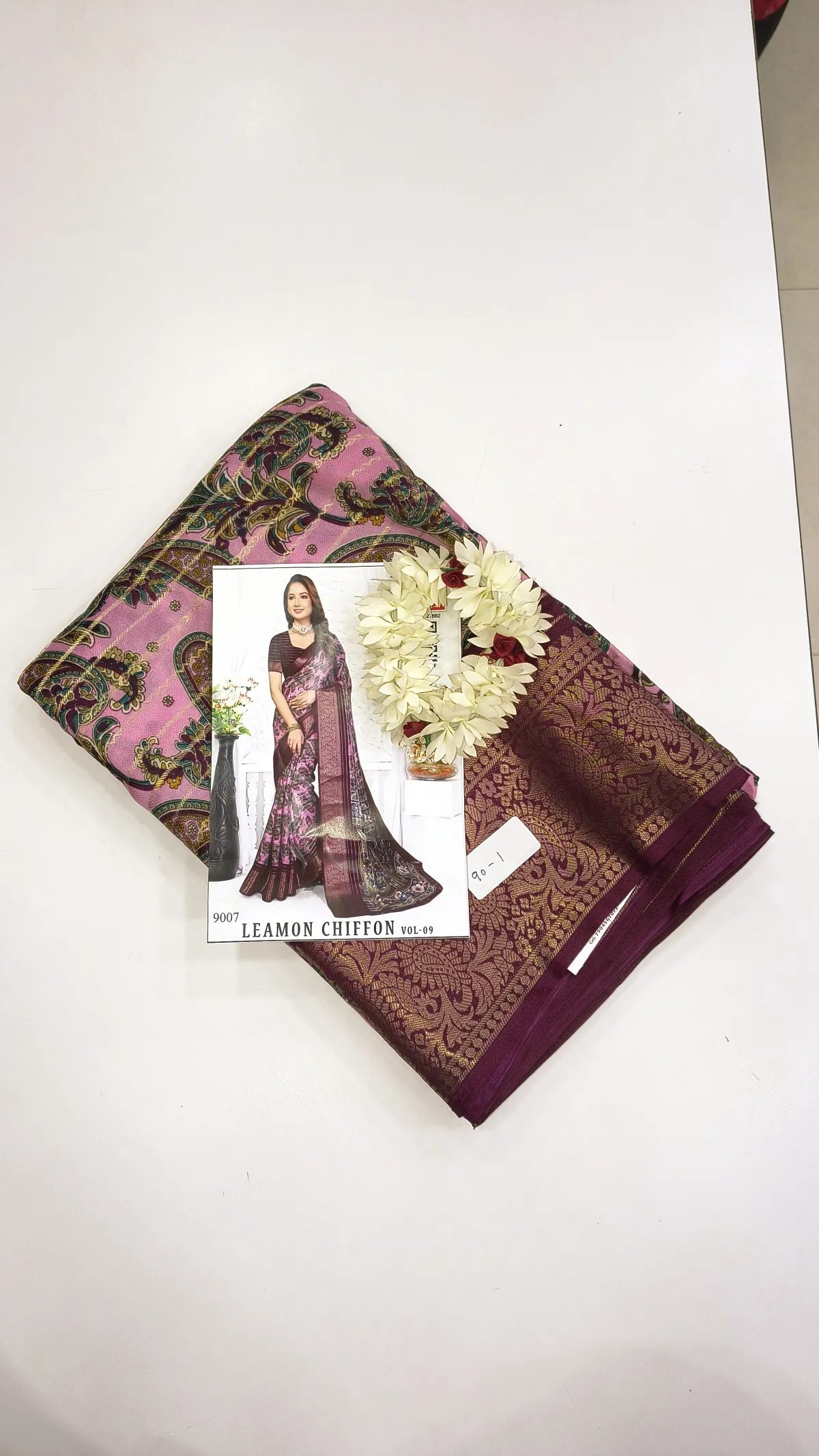 LEAMON CHIFFON SAREE COLLECTIONS-SE8846-90